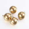Ion Plating(IP) 304 Stainless Steel Sphere Charms X-STAS-H394-12G-1