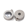 304 Stainless Steel Charms STAS-C129-05P-02-2