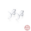 Sweet and Lovely S925 Silver Star Moon Heart Earrings for Women UC4049-4-1