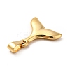 PVD Vacuum Plating 201 Stainless Steel Pendants X-STAS-P314-13B-G-2