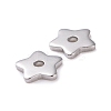 Non-Tarnish 304 Stainless Steel Beads STAS-D185-02P-01-3