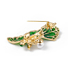 Butterfly Fairy Enamel Pin with Crystal Rhinestone JEWB-P016-02LG-02-4
