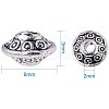 Tibetan Style Alloy Spacer Beads TIBEB-PH0004-06AS-2