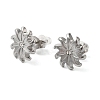 Non-Tarnish 304 Stainless Steel Embossing Stud Earrings LS-EJEW-U001-06P-02-2