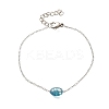 304 Stainless Steel  Link Bracelets for Women BJEW-Z087-02P-4