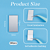 300Pcs Self-Adhesive Acrylic Mosaic Tiles DIY-OC0012-59G-2