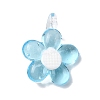 Handmade Lampwork Pendants LAMP-K043-02C-1
