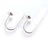 Tarnish Resistant 304 Stainless Steel Earring Hooks STAS-P237-13P-1