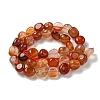 Natural Brazil Red Agate Beads Strands G-L599-A01-02-3