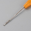Plastic Crochet Hooks for Hair TOOL-WH0053-30A-2