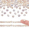 2 Strands Natural Baroque Pearl Keshi Pearl Beads Strands PEAR-GO0001-12-1