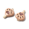 Alloy Enamel Pendants PALLOY-T094-05C-2