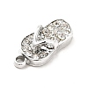 Alloy Rhinestone Pendants ALRI-C007-23P-4
