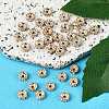 Brass Rhinestone Spacer Beads RB-A014-Z6mm-01LG-NF-4