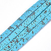 Spray Painted Non-magnetic Synthetic Hematite Beads G-T124-02G-1