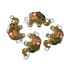Zinc Alloy Connector Charms LS-FIND-WH0108-91E-1