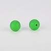 Round Silicone Focal Beads SI-JX0046A-48-2