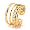 Ion Plating(IP) 304 Stainless Steel Finger Rings LS-RJEW-L102-03G-3