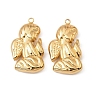 304 Stainless Steel Pendants STAS-T068-81G-1