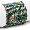 Natural African Turquoise(Jasper) Beads Strands X-G-K366-G01-2mm-2