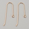 Brass Earring Hooks KK-WH0044-141A-G-1