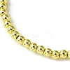 2Pcs 2 Colors Alloy Cross Link Bracelets BJEW-JB10561-5