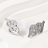 304 Stainless Steel Stud Earrings EJEW-Z089-26P-1