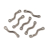 Non-Tarnish 304 Stainless Steel Links Connector Charms STAS-Q323-12P-1