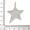 Brass Micro Pave Cubic Zirconia Pendants KK-U076-09P-3