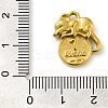 Ion Plating(IP) 304 Stainless Steel Pendants STAS-M070-08G-3