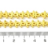 Electroplated Synthetic Non-Magnetic Hematite Beads Strands G-H020-A01-02-4