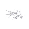 304 Stainless Steel Flat Head Pins STAS-CJ0005-01P-5