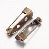 Iron Brooch Findings E035Y-NFAB-1