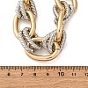 Iron & Alloy & Aluminum Cable Chain Necklaces for Women LS-NJEW-U046-06GP-3