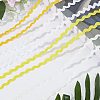 Gorgecraft 4 Strands 4 Colors Polyester Wave Bending Fringe Trim OCOR-GF0002-43A-3