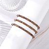 3Pcs Natural Elephant Skin Jasper & Synthetic Hematite Beaded Braided Bead Bracelets for Men Women BJEW-JB12546-1