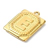 Ion Plating(IP) 304 Stainless Steel Pendants STAS-U033-01G-E-2