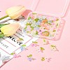 50Pcs Transparent Acrylic Pendants PALLOY-FS00043-01-9