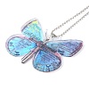 Colorful Butterfly Faith Jesus Cross Acrylic Pendant Decoration RJEW-E007-03P-10-3