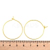 Brass Wine Glass Charm Rings Hoop Earrings X-EC067-3G-2