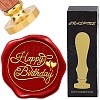 Wax Seal Stamp Set AJEW-WH0517-043-1