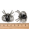 Natural Obsidian Pendants G-G147-05AS-13-3