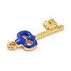 Golden Alloy Enamel Pendants KK-P197-06G-3