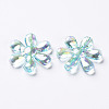 Transparent Acrylic Beads TACR-S154-35C-754-2