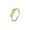 Mother's Day 201 Stainless Steel Finger Rings FS-WG75A9C-02-2