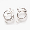 304 Stainless Steel Open Back Bezel STAS-Q223-12B-2