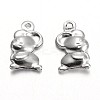Tarnish Resistant 316L Surgical Stainless Steel Charms LS-STAS-M225-04-2