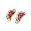 304 Stainless Steel Enamel Pendants STAS-Z122-25G-01-2