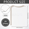 Garment Lining Cardboard Folders LS-DIY-WH0308-511A-2