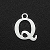 Non-Tarnish 201 Stainless Steel Charms STAS-N090-LA060-Q-1